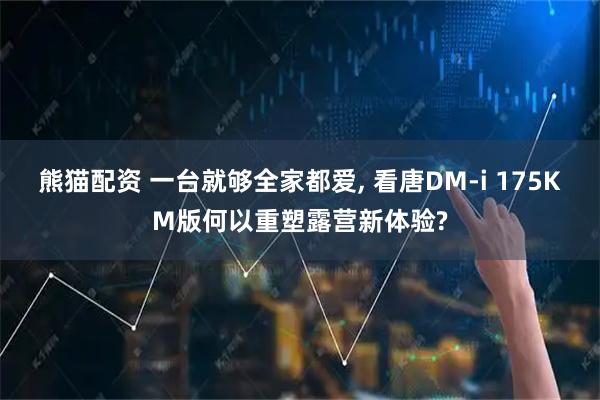 熊猫配资 一台就够全家都爱, 看唐DM-i 175KM版何以重塑露营新体验?